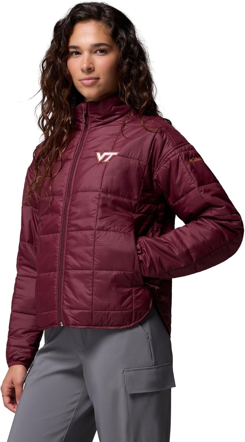 image:imageColumbia Womens Collegiate Sienna Hill Quilted JacketVt Deep Maroon
