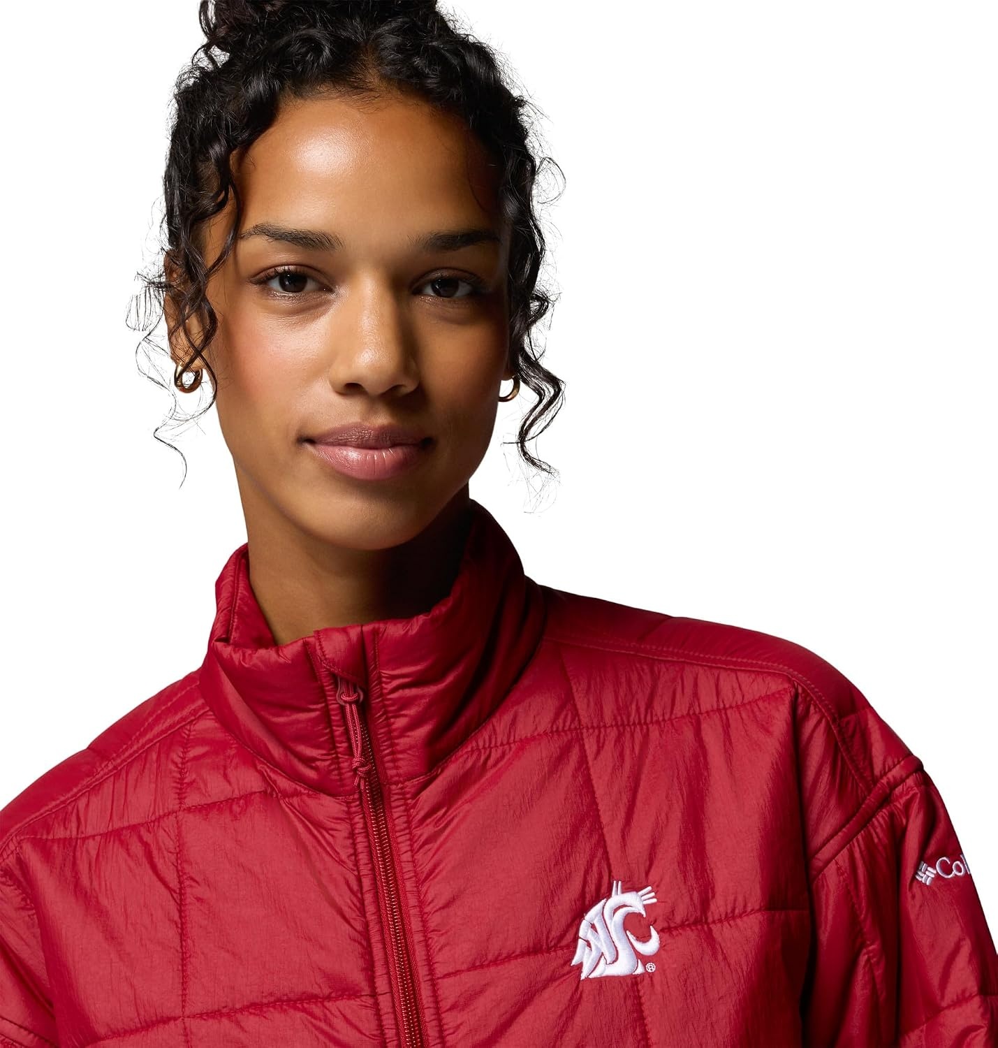 image:imageColumbia Womens Collegiate Sienna Hill Quilted JacketWaz Red Velvet