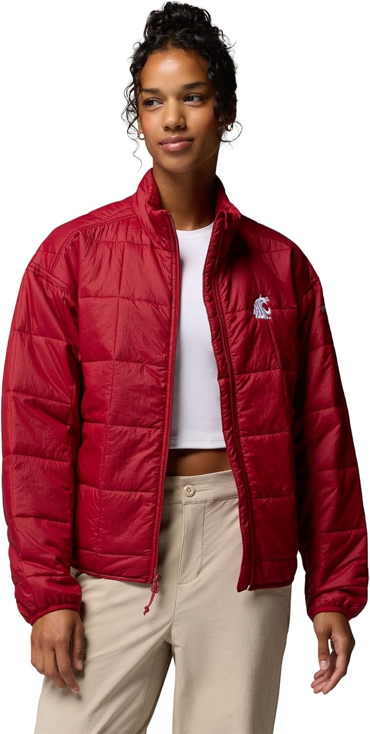 image:imageColumbia Womens Collegiate Sienna Hill Quilted JacketWaz Red Velvet