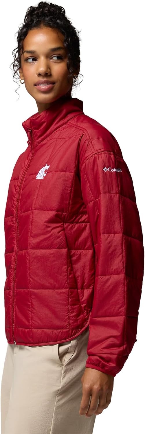 image:imageColumbia Womens Collegiate Sienna Hill Quilted JacketWaz Red Velvet