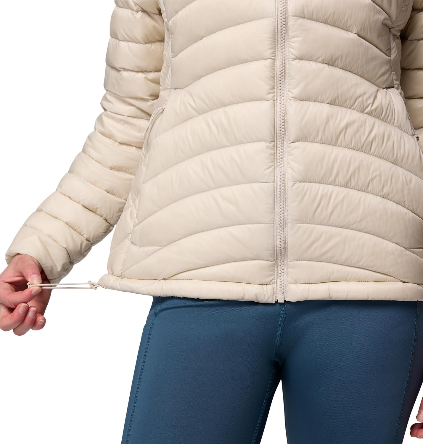 image:imageColumbia Womens Corelite Down Hooded JacketDark Stone
