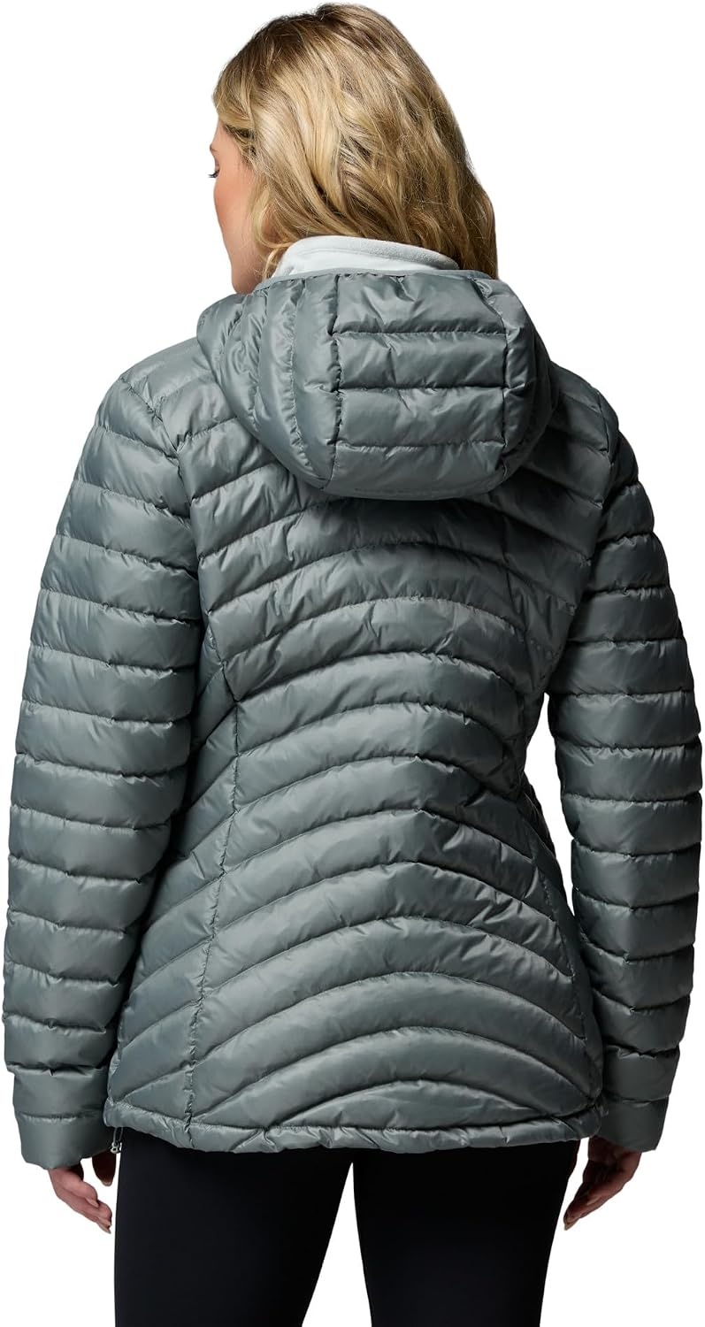 image:imageColumbia Womens Corelite Down Hooded JacketSedona Sage