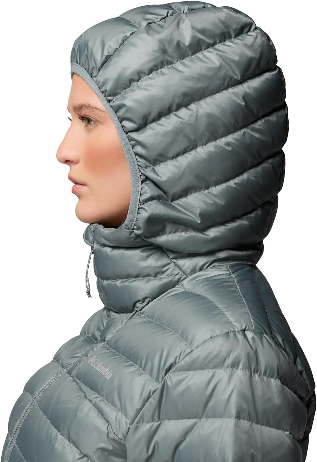 image:imageColumbia Womens Corelite Down Hooded JacketSedona Sage