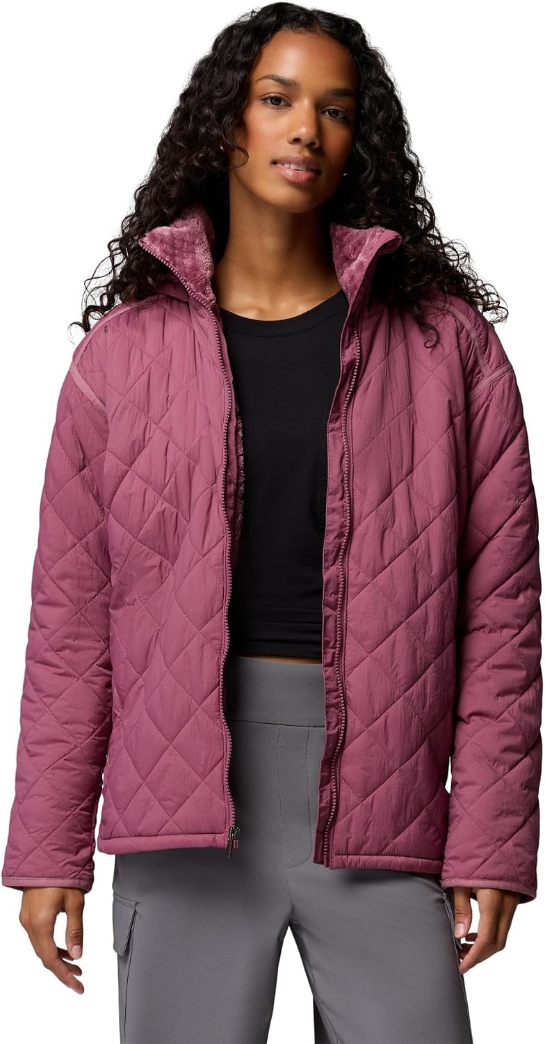 image:imageColumbia Womens Cozy Summit Lined Insulated JacketAntique Mauve