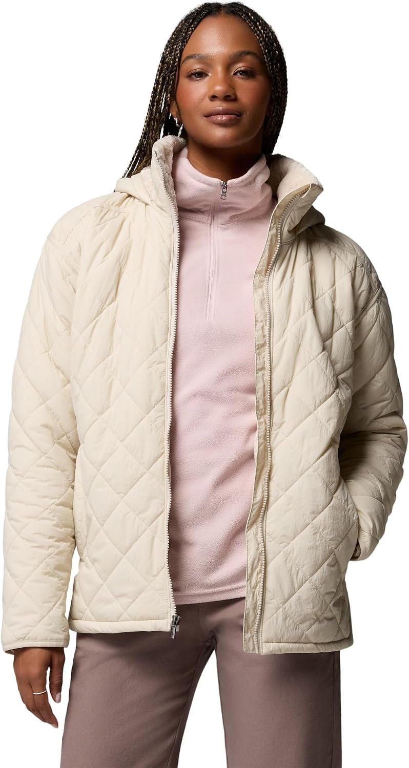 image:imageColumbia Womens Cozy Summit Lined Insulated JacketDark Stone