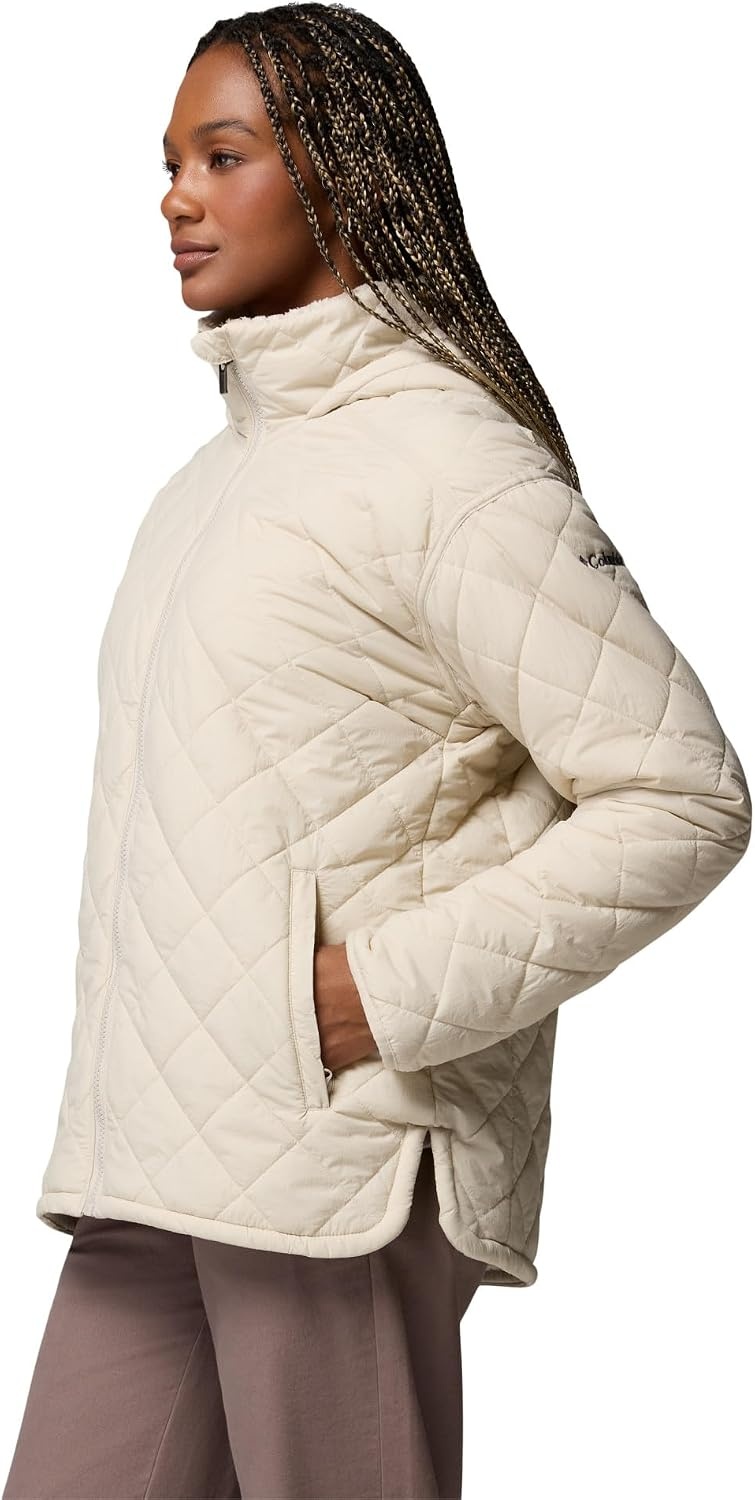 image:imageColumbia Womens Cozy Summit Lined Insulated JacketDark Stone