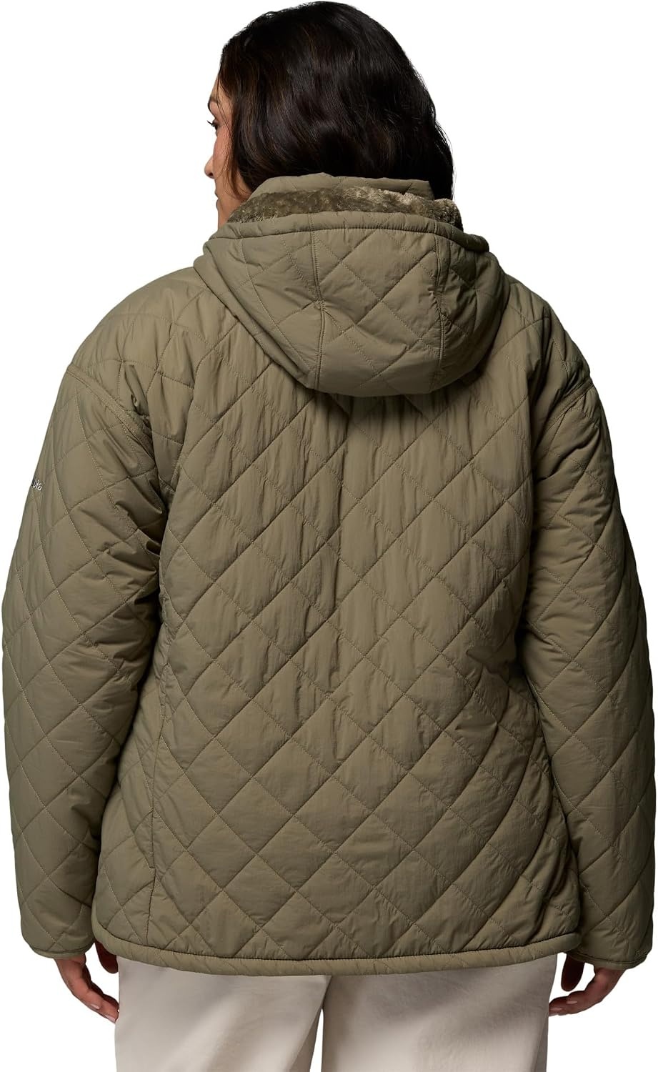 image:imageColumbia Womens Cozy Summit Lined Insulated JacketStone Green