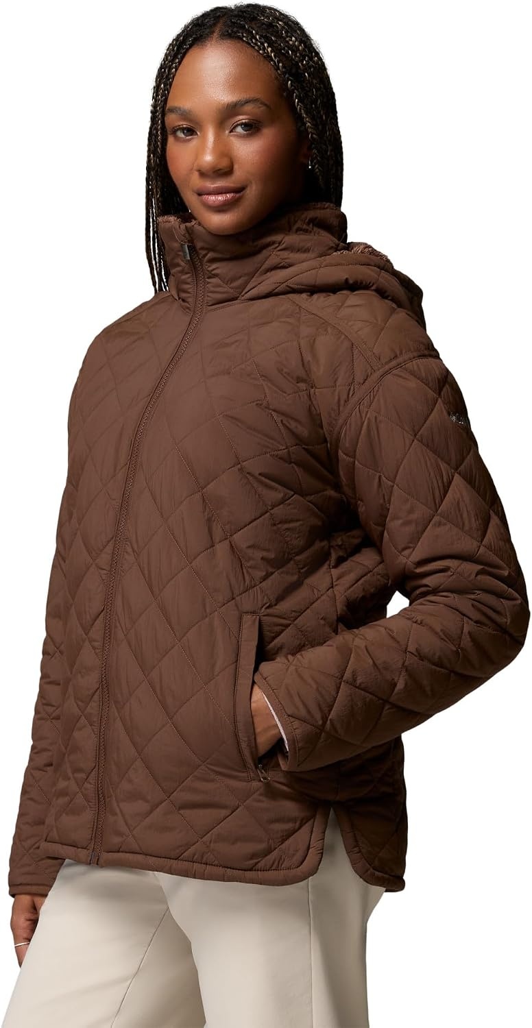 image:imageColumbia Womens Cozy Summit Lined Insulated JacketTobacco