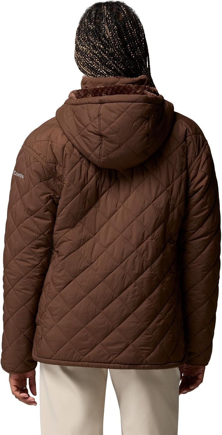 image:imageColumbia Womens Cozy Summit Lined Insulated JacketTobacco