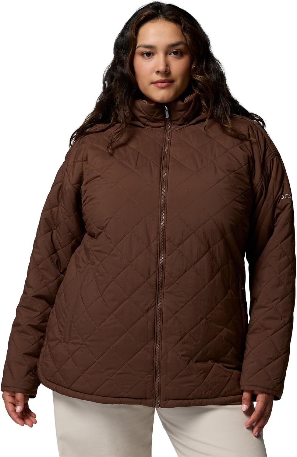 image:imageColumbia Womens Cozy Summit Lined Insulated JacketTobacco