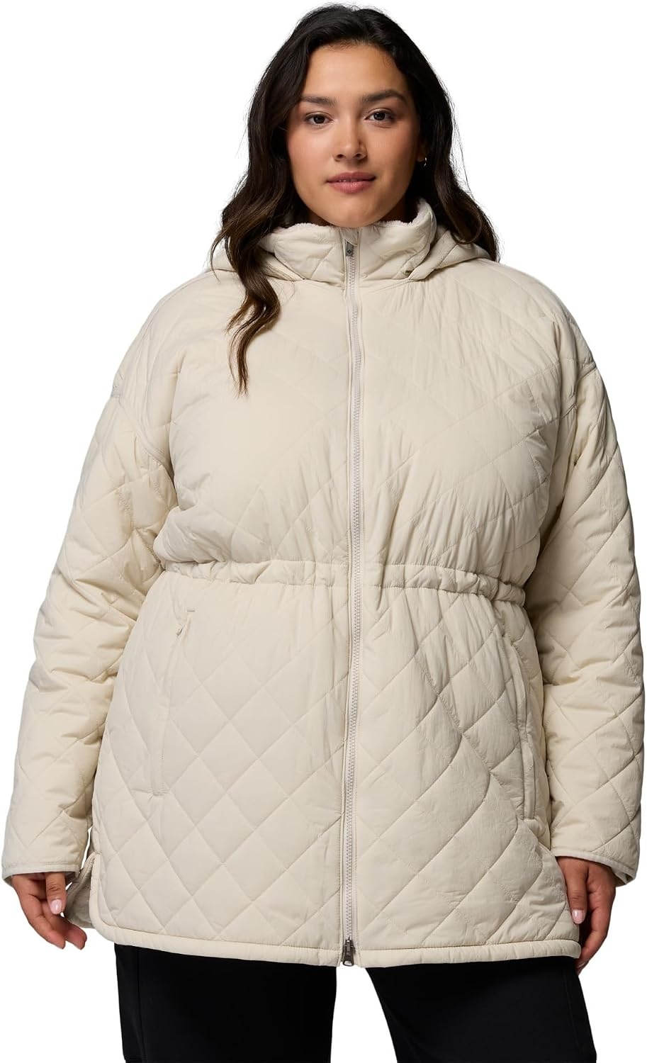image:imageColumbia Womens Cozy Summit Lined Mid Insulated JacketDark Stone