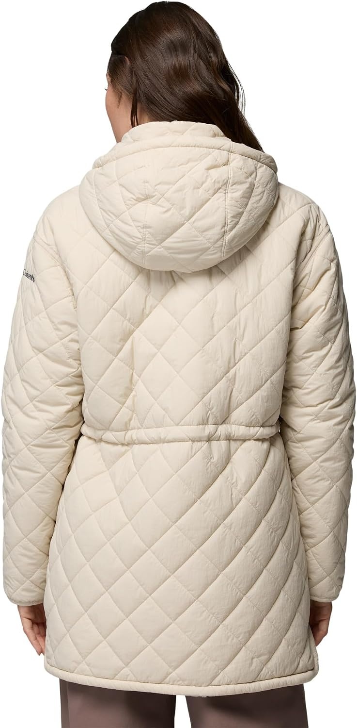 image:imageColumbia Womens Cozy Summit Lined Mid Insulated JacketDark Stone