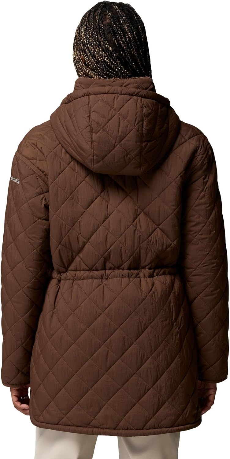 image:imageColumbia Womens Cozy Summit Lined Mid Insulated JacketTobacco