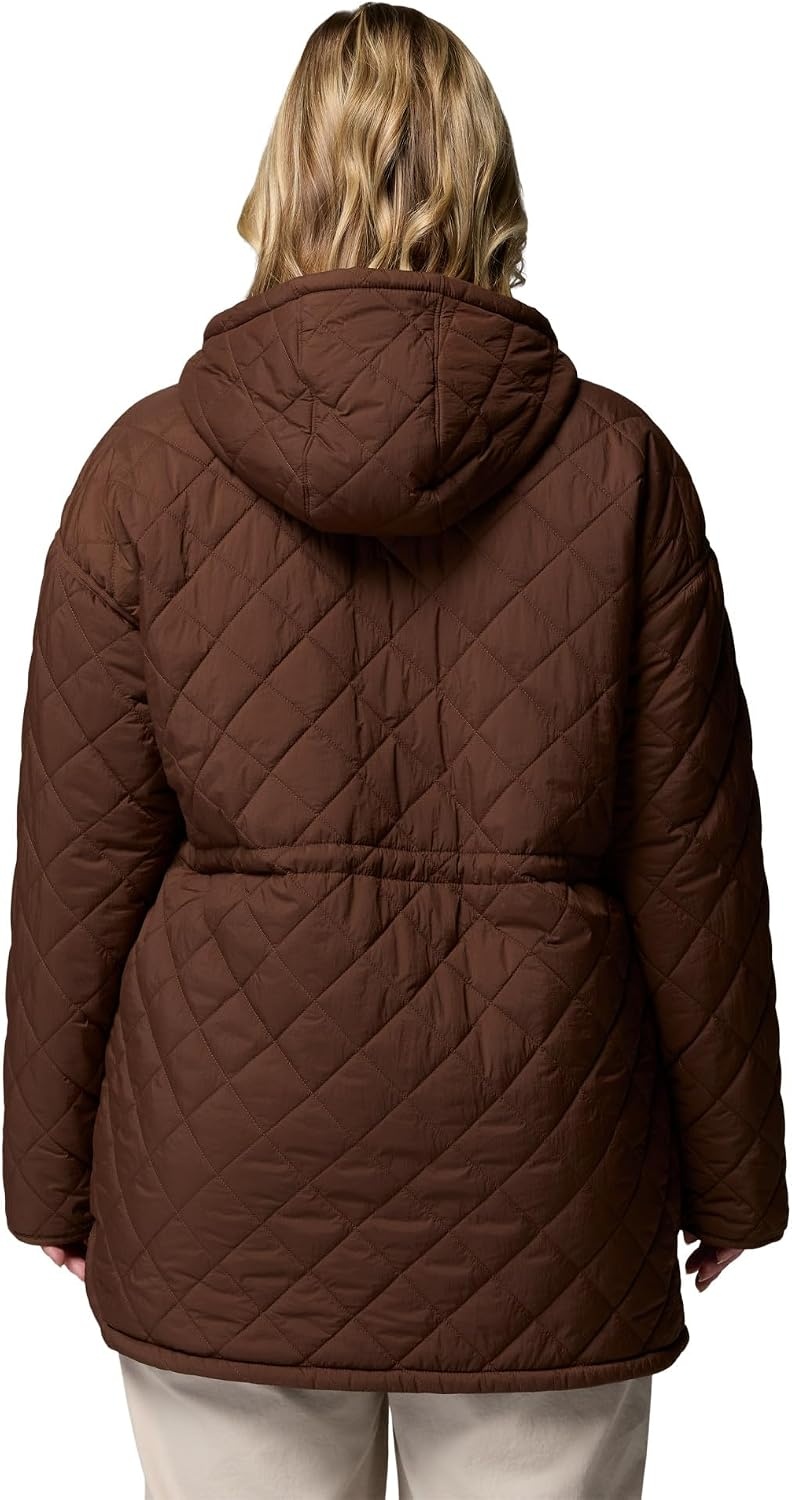 image:imageColumbia Womens Cozy Summit Lined Mid Insulated JacketTobacco