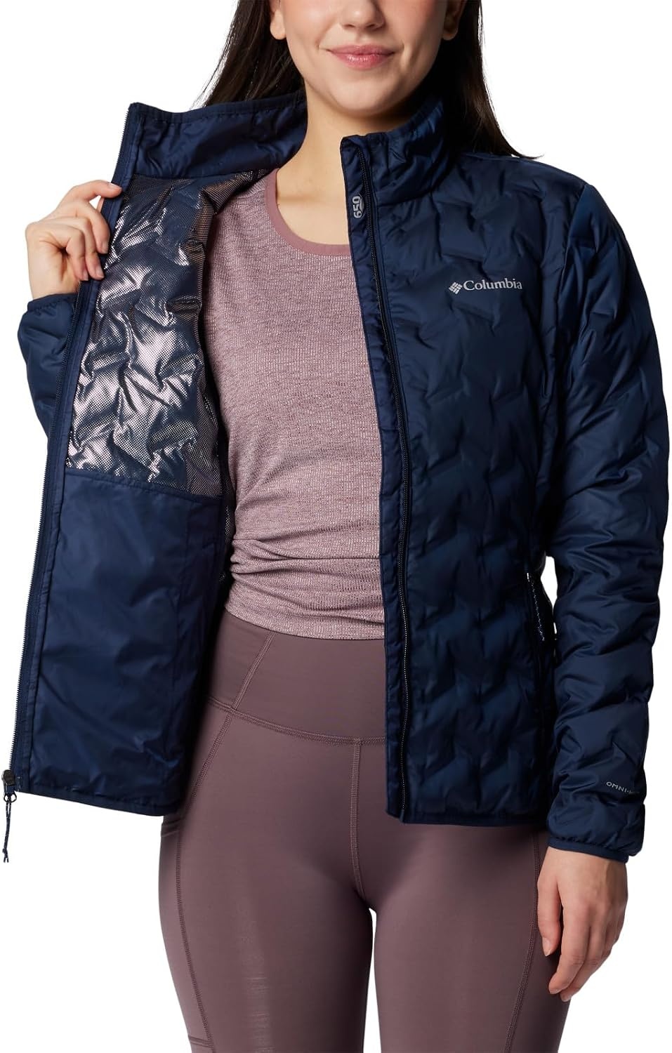image:imageColumbia Womens Delta Ridge II Down Winter JacketCollegiate Navy