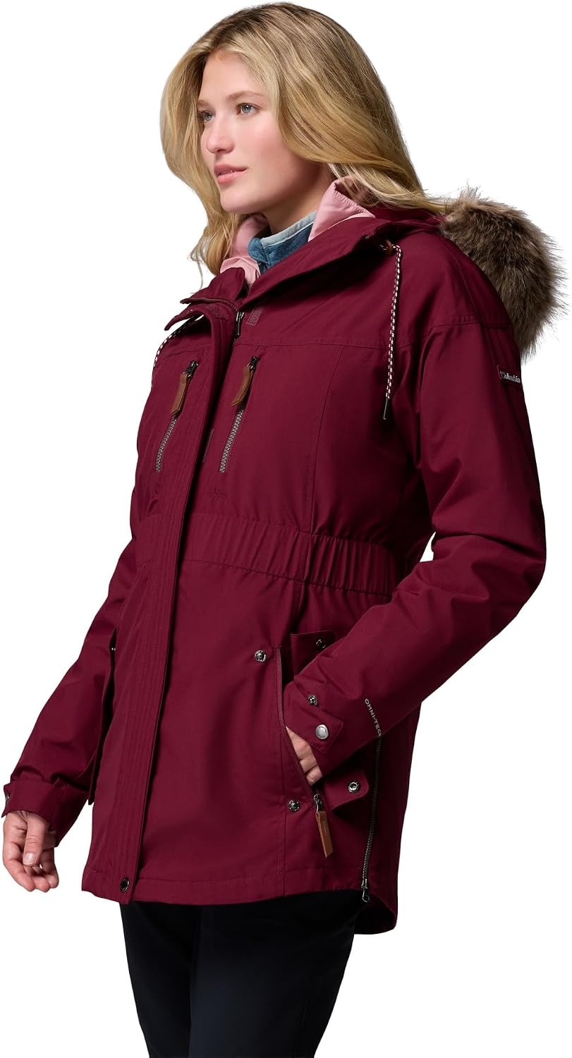 image:imageColumbia Womens Payton Pass II Interchange JacketRich Wine
