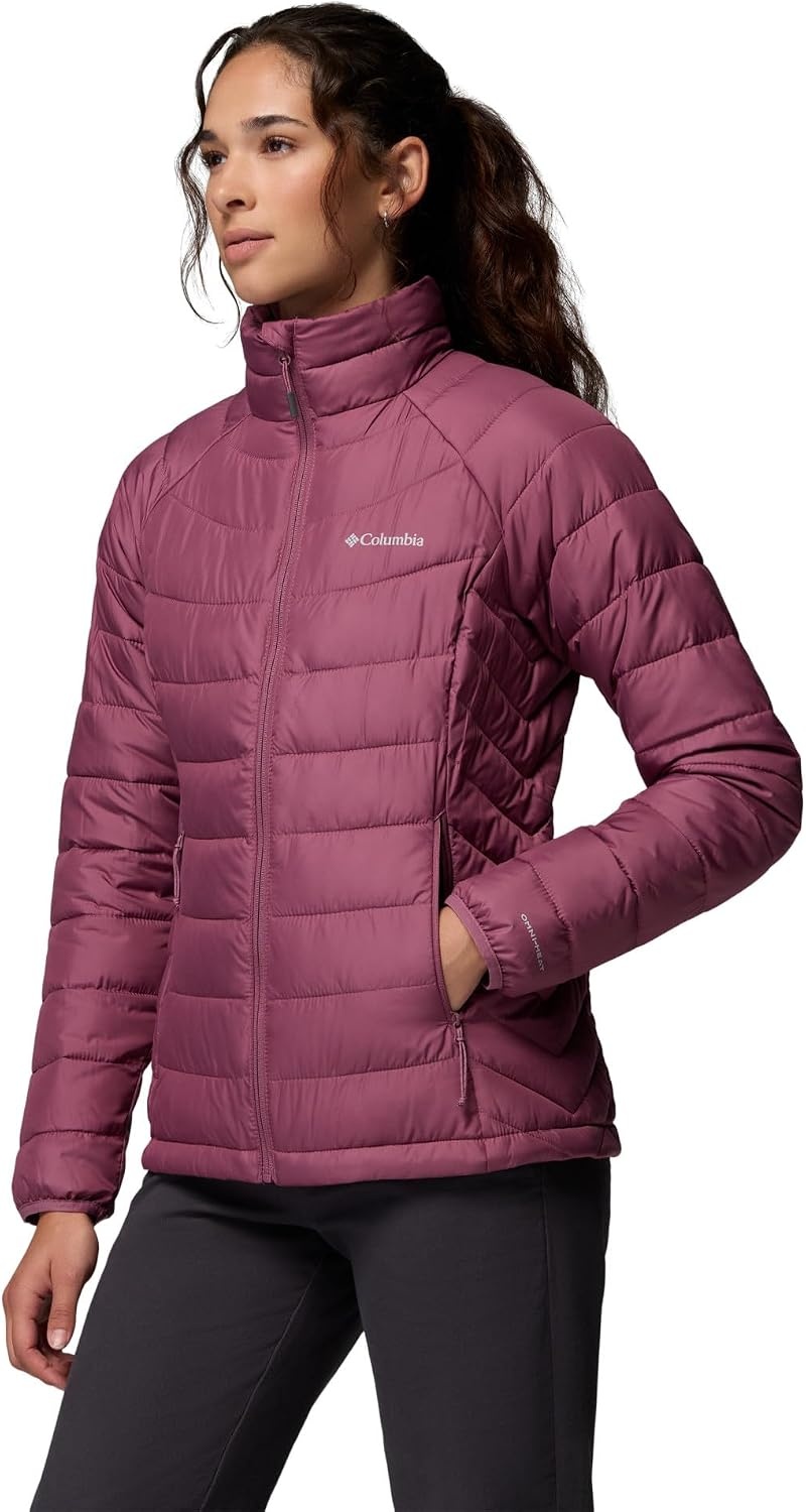 image:imageColumbia Womens Powder Lite II Full Zip JacketAntique Mauve