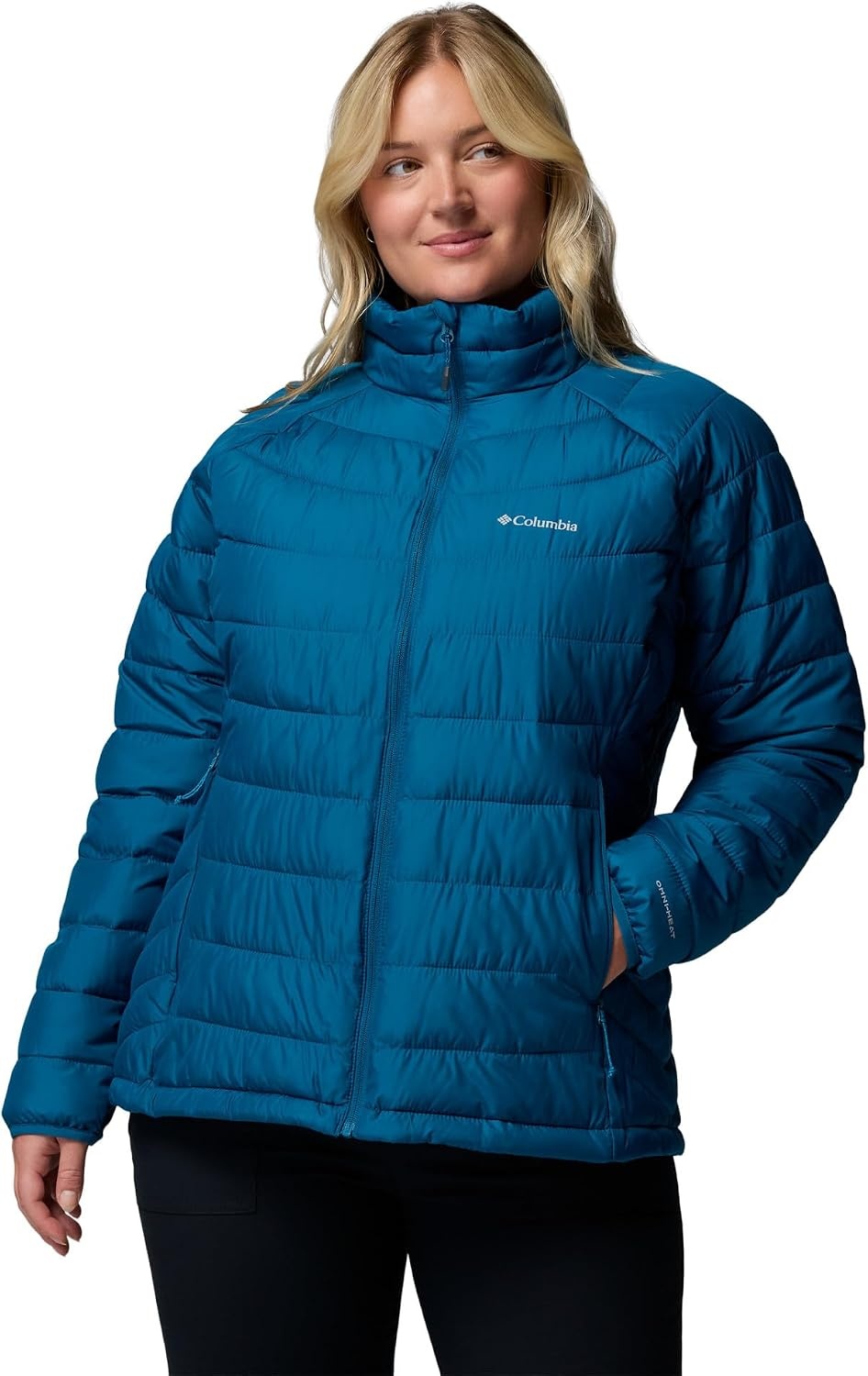 image:imageColumbia Womens Powder Lite II Full Zip JacketPhoenix Blue