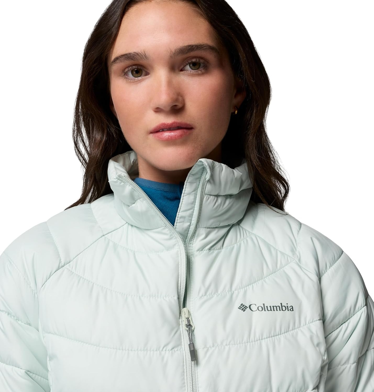 image:imageColumbia Womens Powder Lite II Full Zip JacketTea Light
