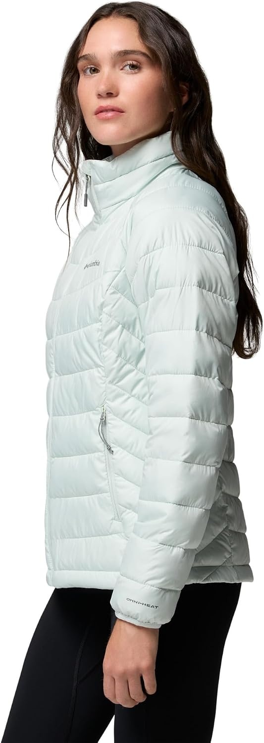 image:imageColumbia Womens Powder Lite II Full Zip JacketTea Light