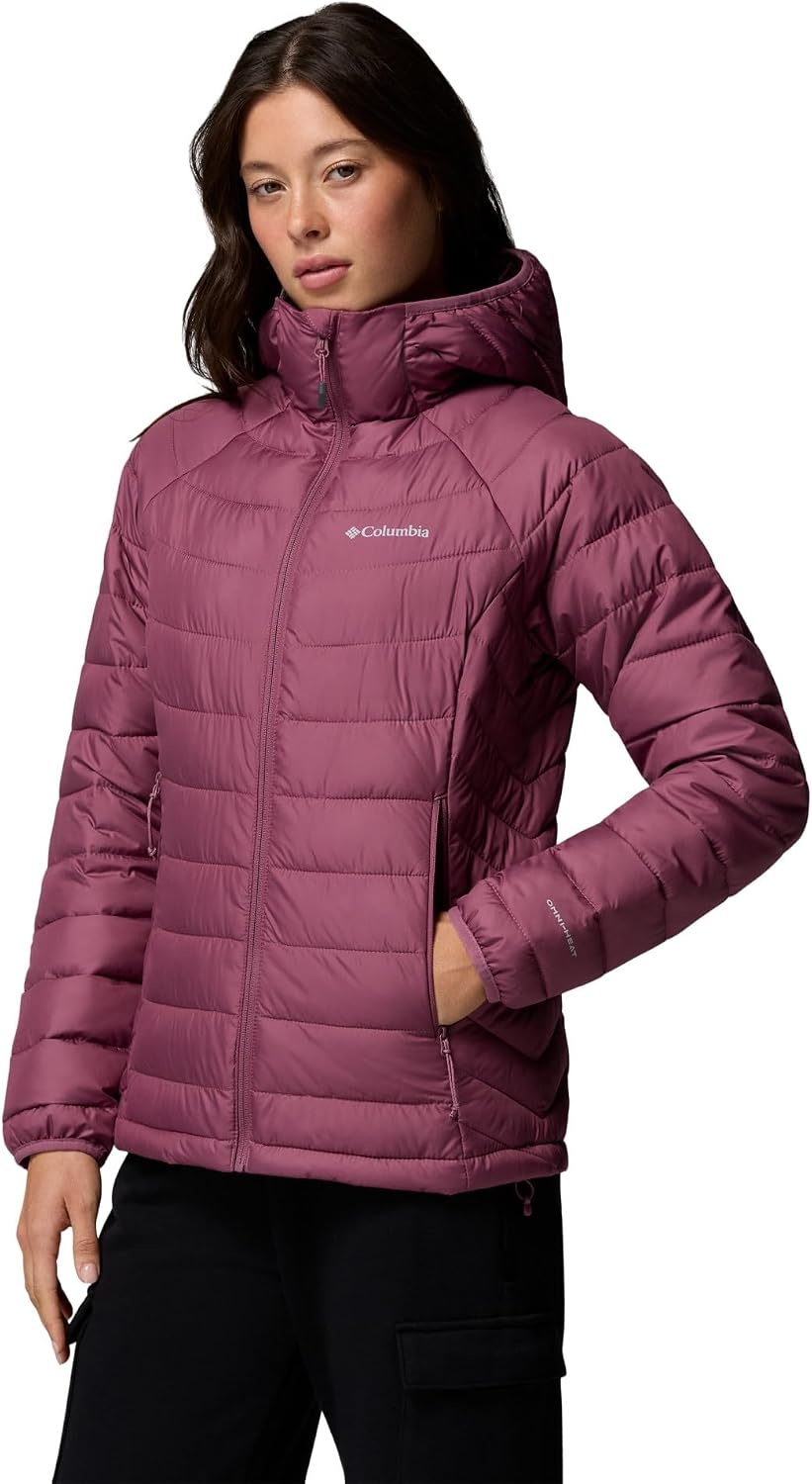 image:imageColumbia Womens Powder Lite II Hooded JacketAntique Mauve