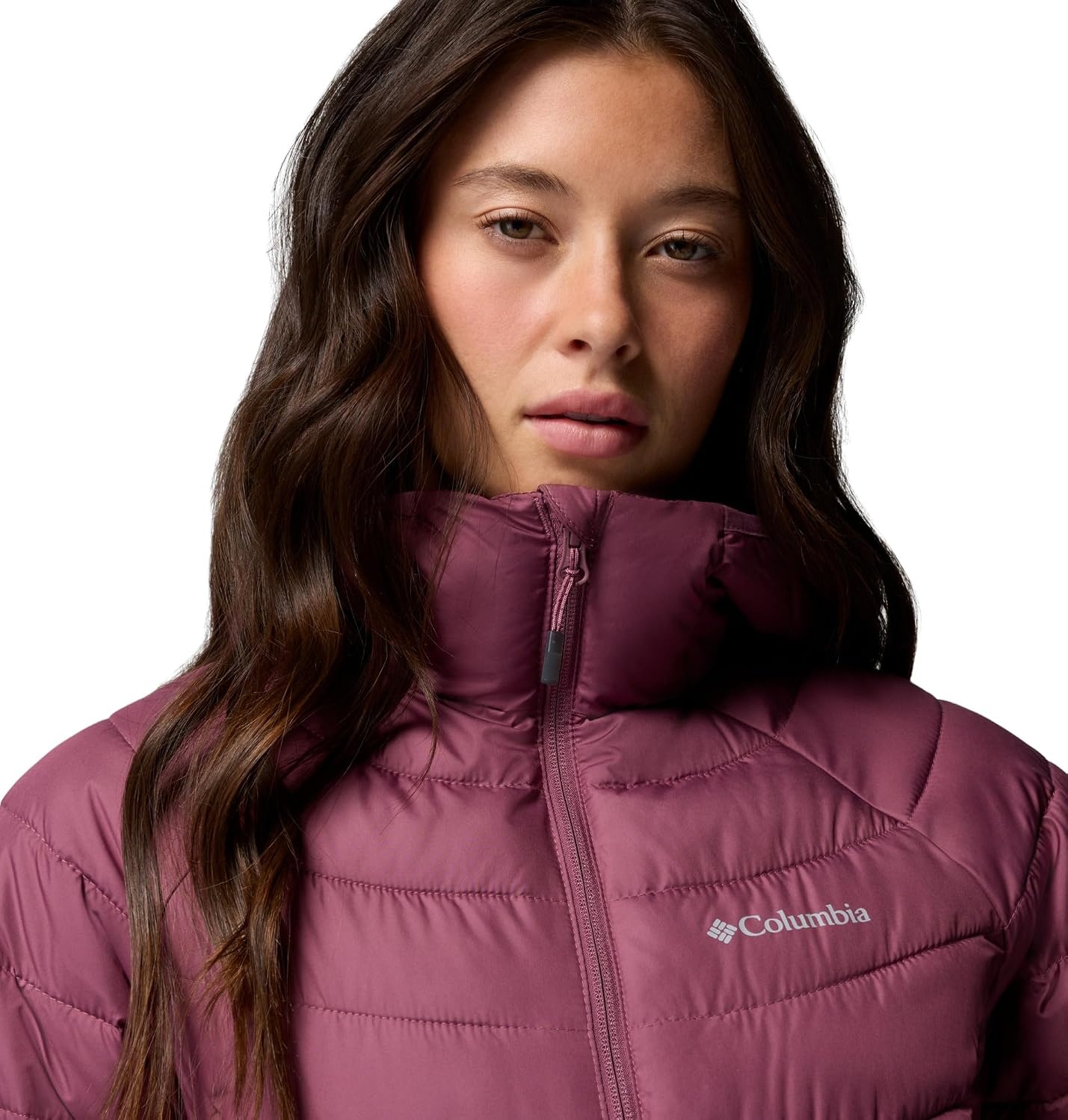 image:imageColumbia Womens Powder Lite II Hooded JacketAntique Mauve