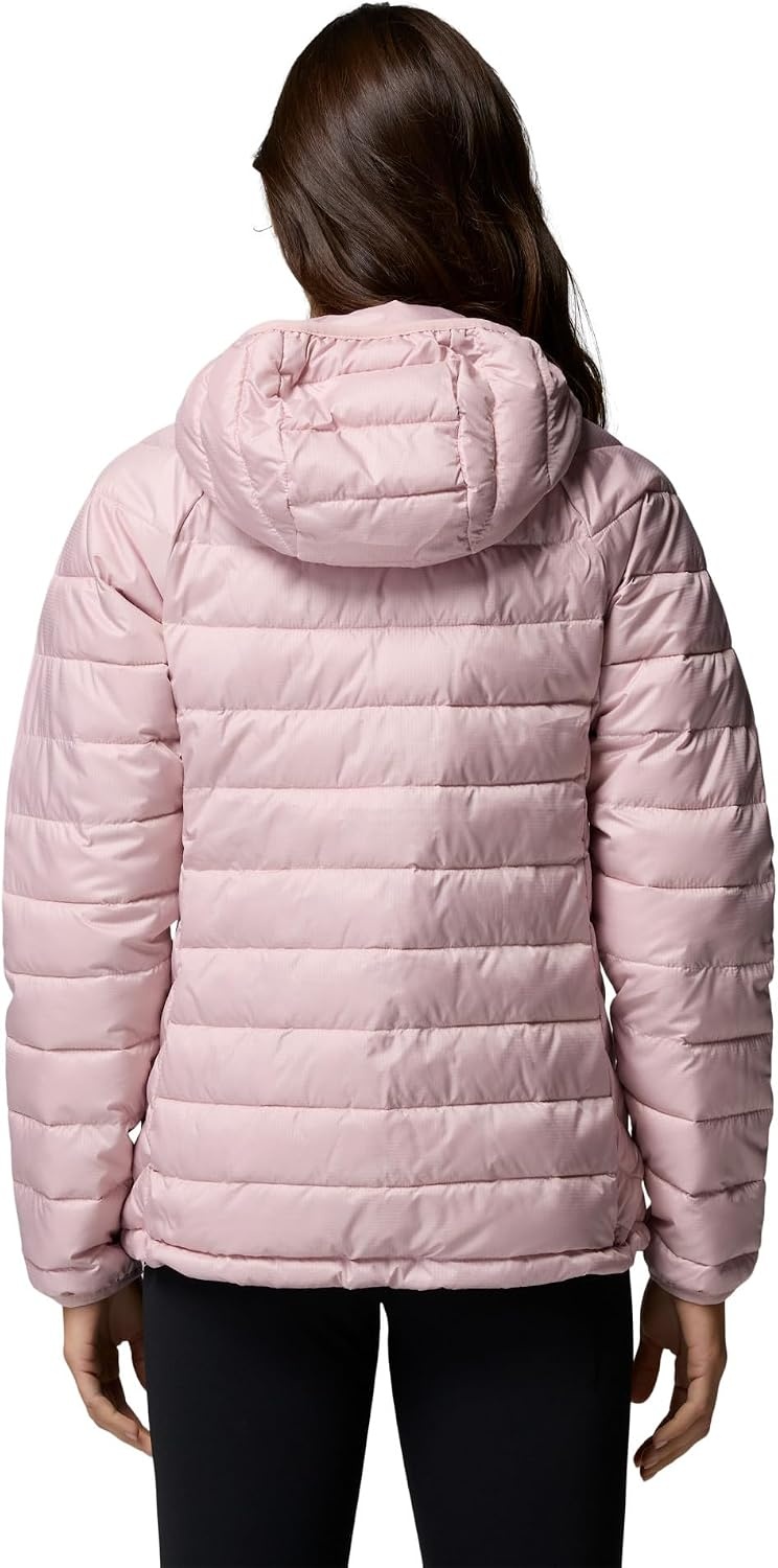 image:imageColumbia Womens Powder Lite II Hooded JacketMineral Pink Ripstop