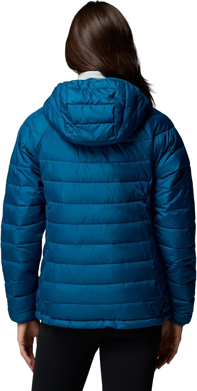 image:imageColumbia Womens Powder Lite II Hooded JacketPhoenix Blue
