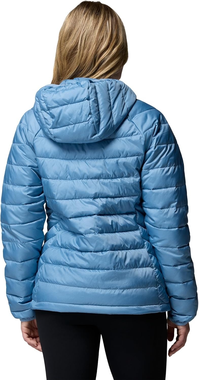image:imageColumbia Womens Powder Lite II Hooded JacketRainy Day Ripstop
