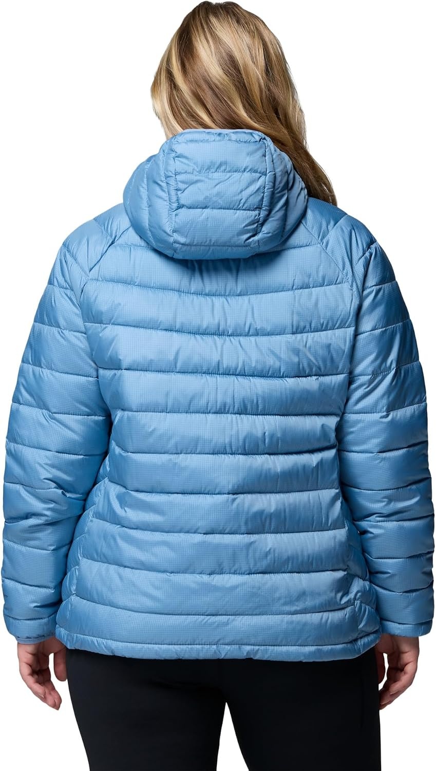 image:imageColumbia Womens Powder Lite II Hooded JacketRainy Day Ripstop