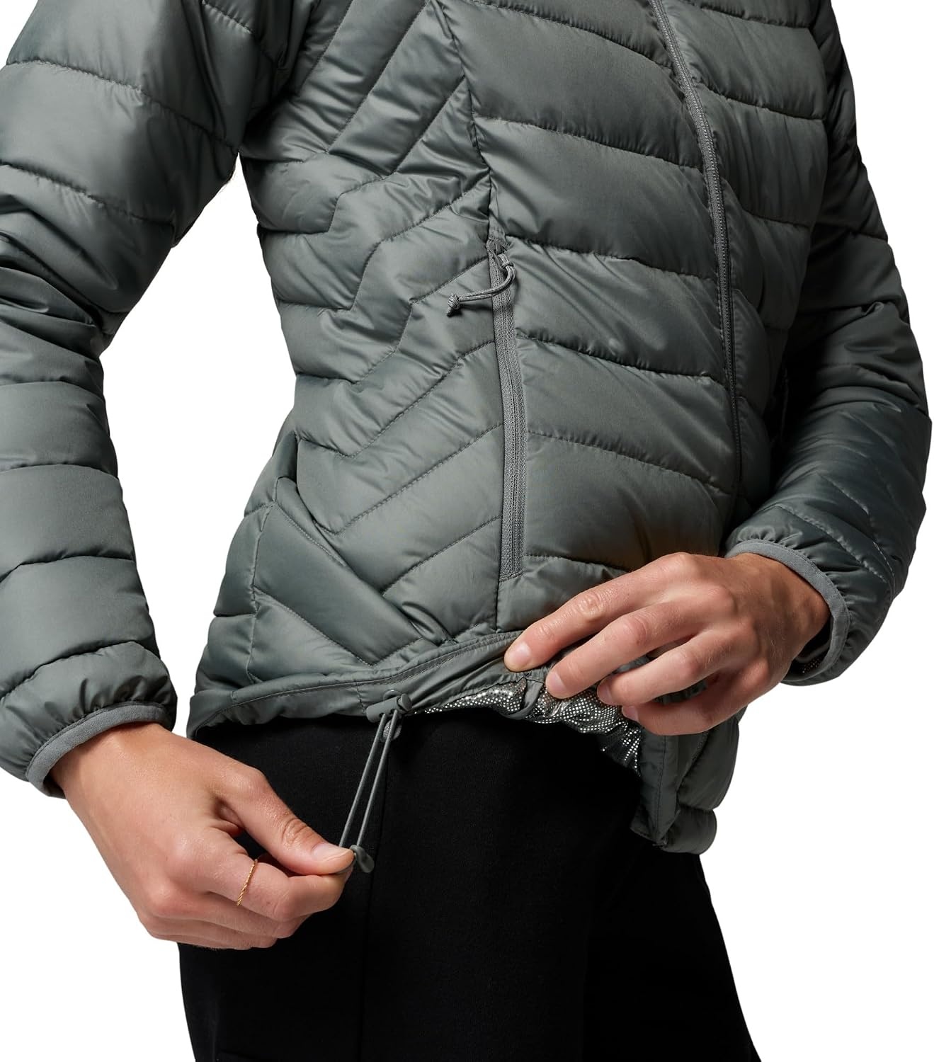 image:imageColumbia Womens Powder Lite II Hooded JacketSedona Sage