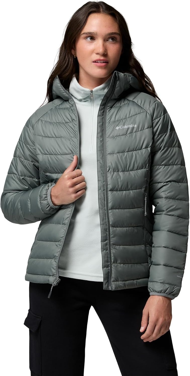 image:imageColumbia Womens Powder Lite II Hooded JacketSedona Sage