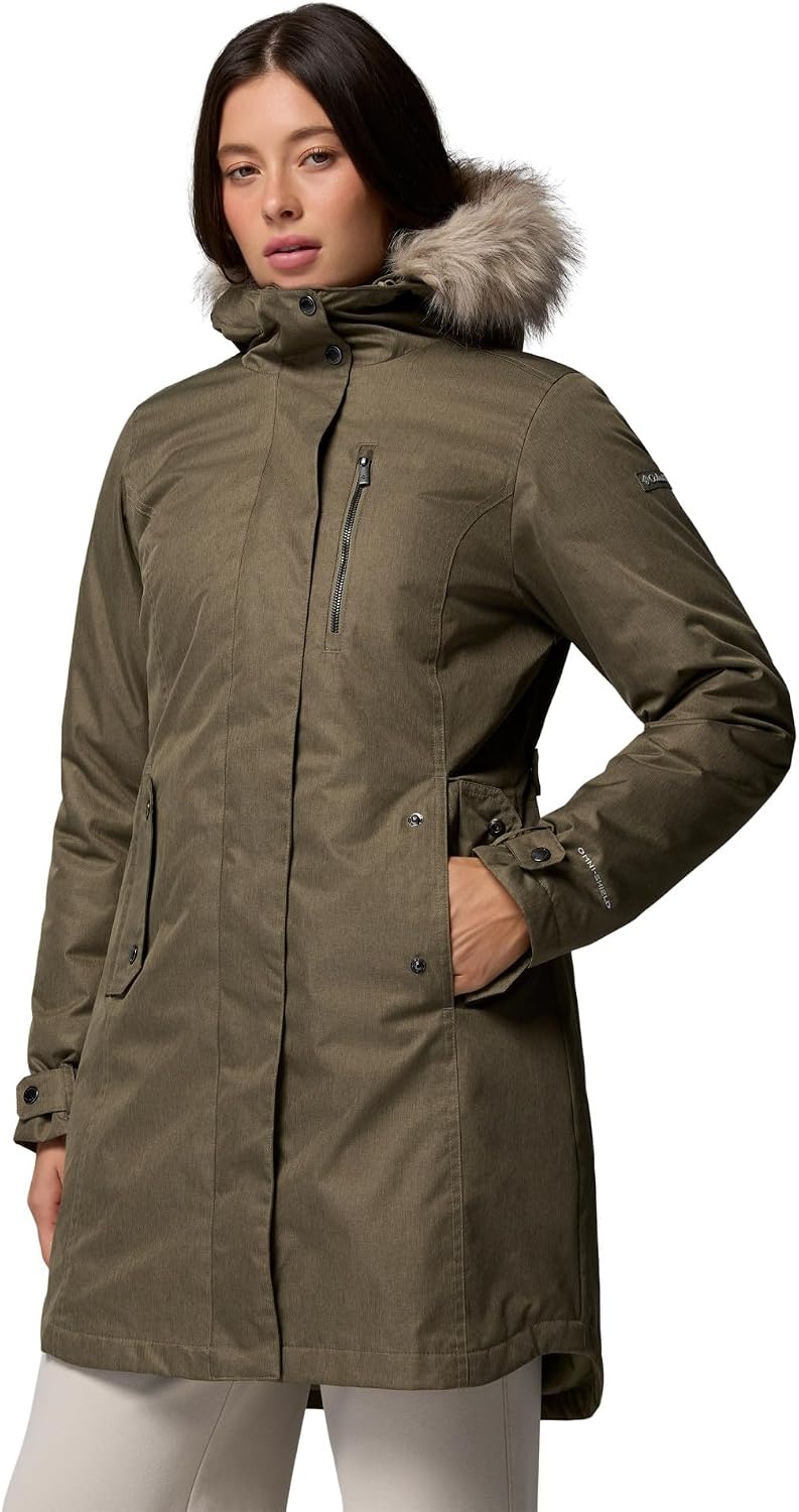 image:imageColumbia Womens Suttle Mountain Interchange JacketStone Green