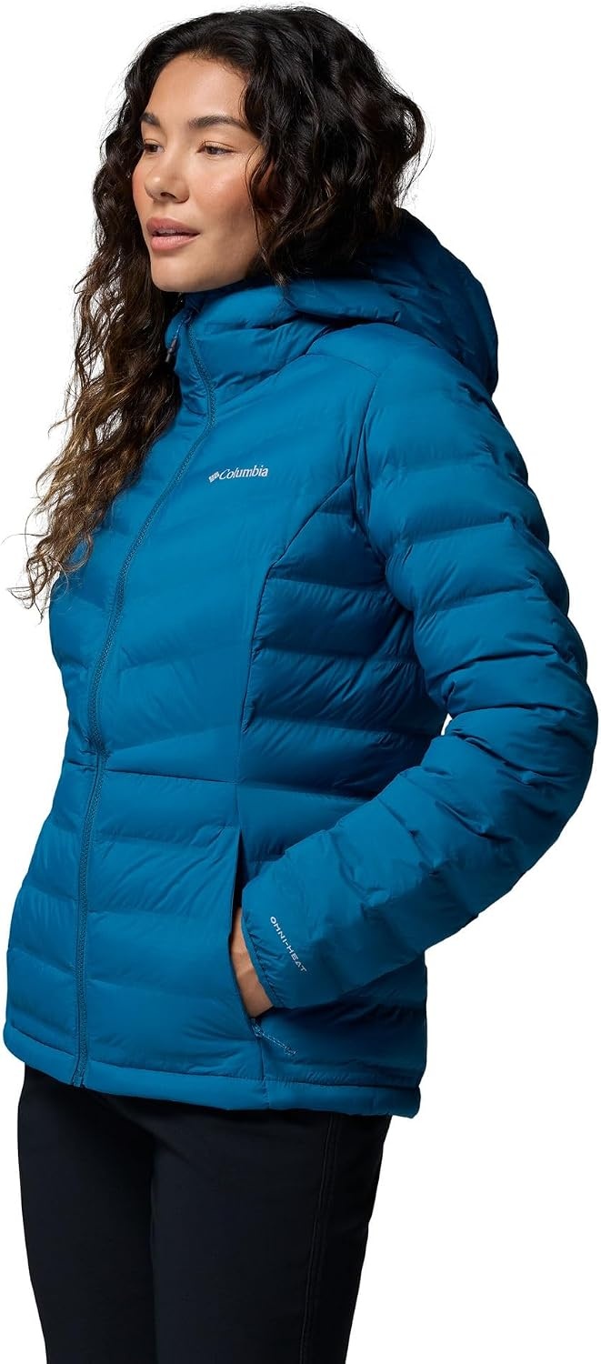 image:imageColumbia Womens Terwilliger Trail Heat Seal Hooded JacketPhoenix Blue