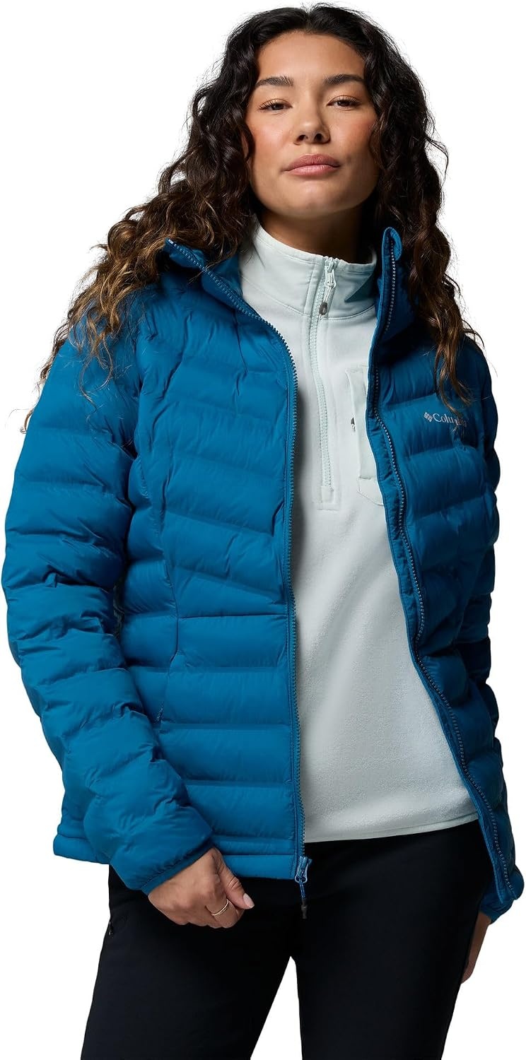 image:imageColumbia Womens Terwilliger Trail Heat Seal Hooded JacketPhoenix Blue