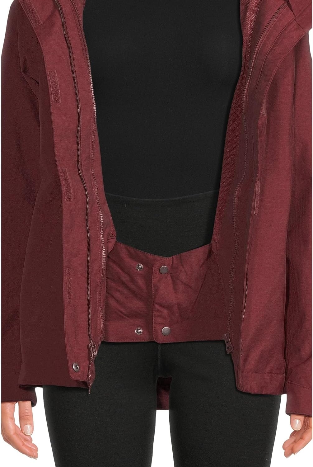 image:imageColumbia Womens Whirlibird V Interchange JacketRich Wine Cross Dye