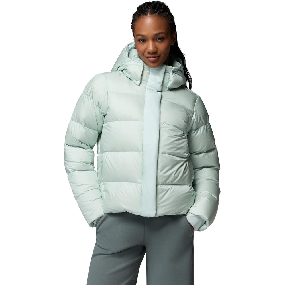 image:imageColumbia Amaze Puff Hooded JacketTea Light Pearl Shine