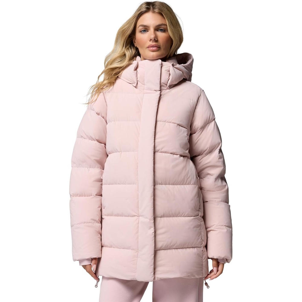 image:imageColumbia Amaze Puff Mid Hooded JacketMineral Pink