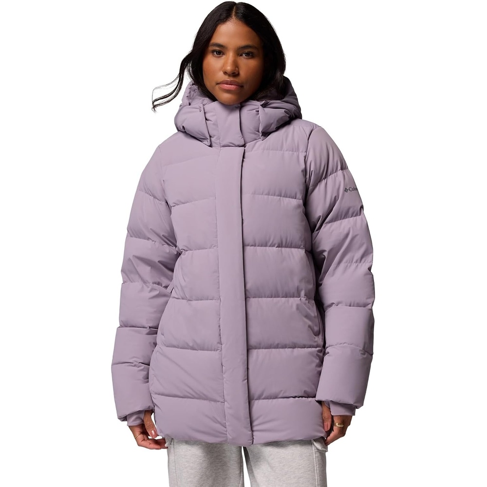 image:imageColumbia Amaze Puff Mid Hooded JacketShale Purple