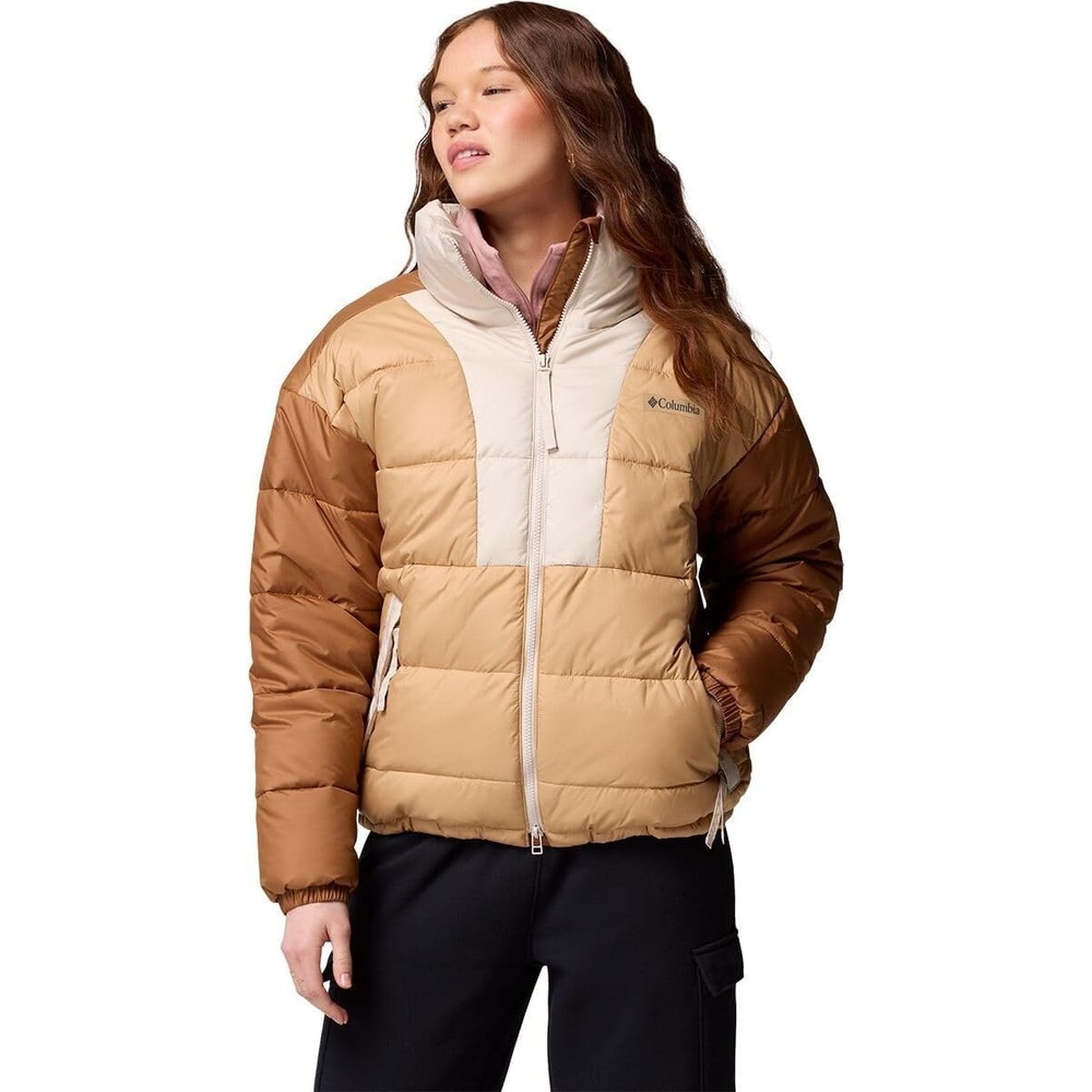 image:imageColumbia Pike Lake JacketCanoeCamel BrownDark Stone