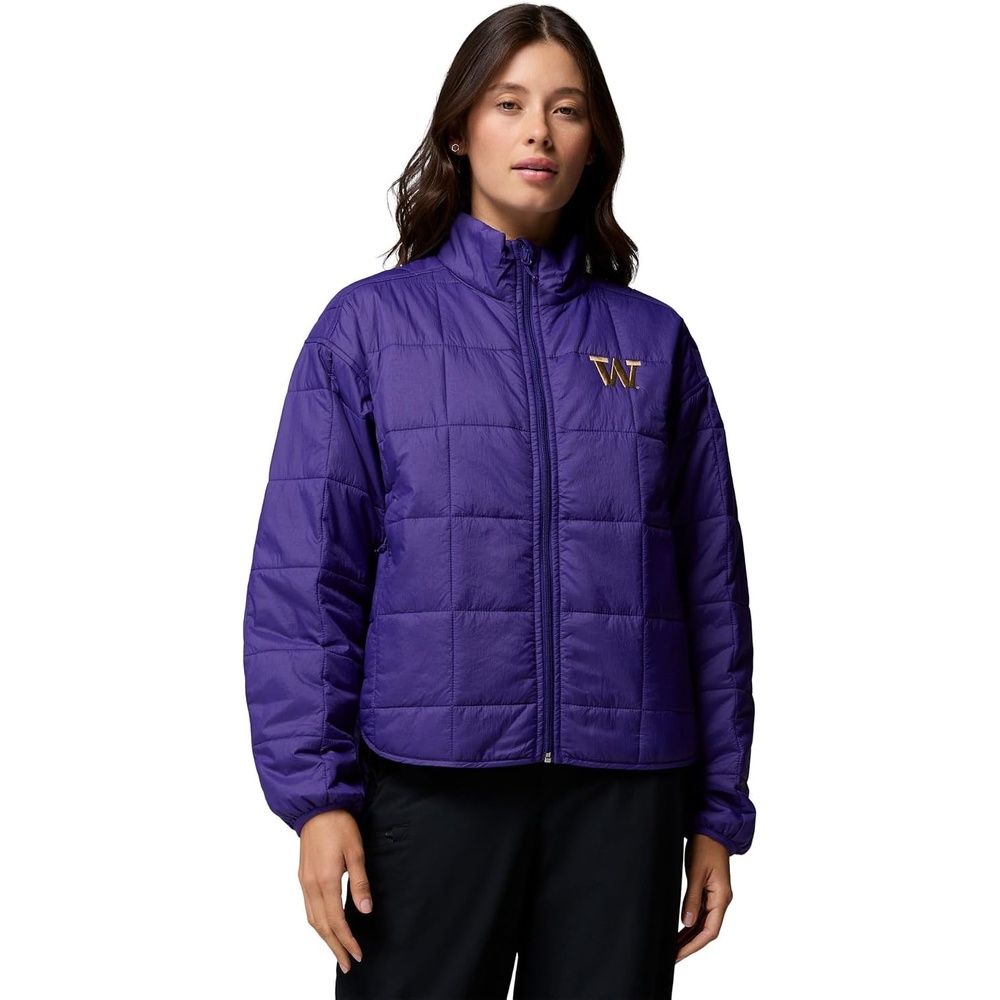 image:imageColumbia Womens Collegiate Sienna Hill Quilted JacketUw Uw Purple