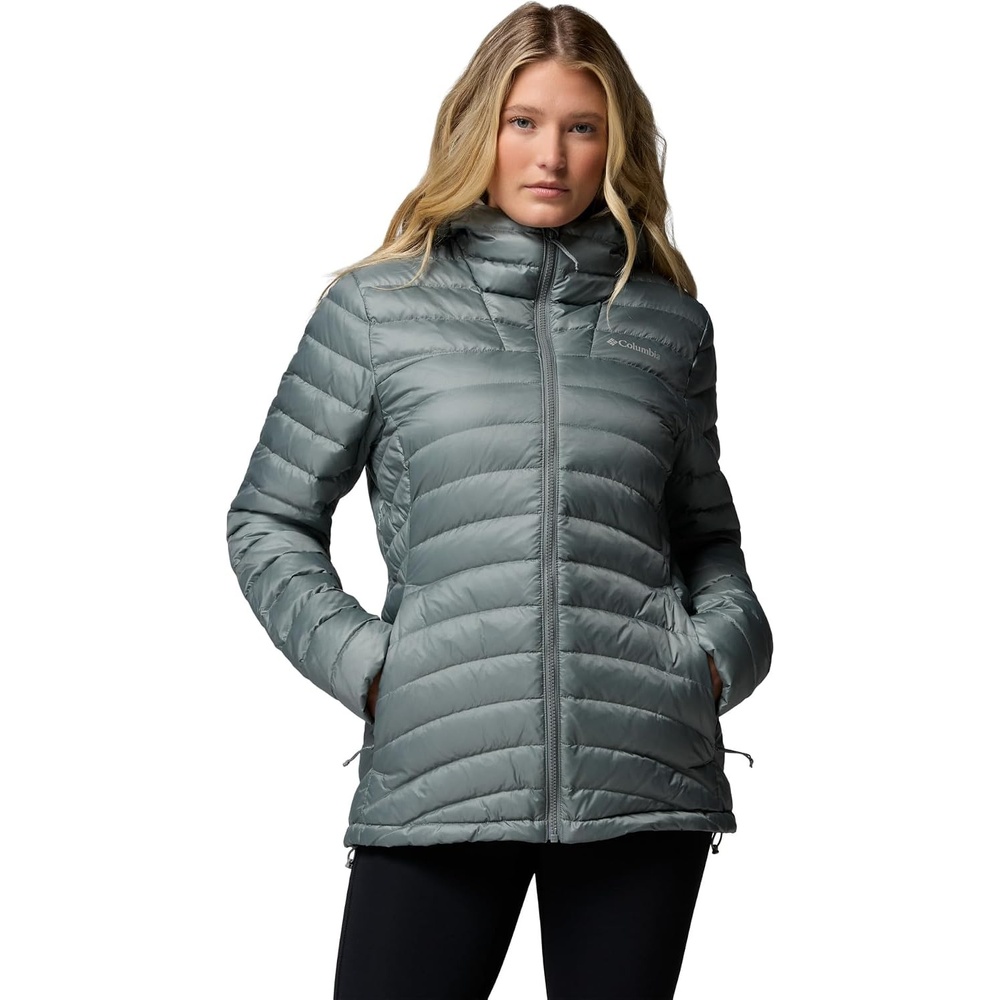 image:imageColumbia Womens Corelite Down Hooded JacketSedona Sage
