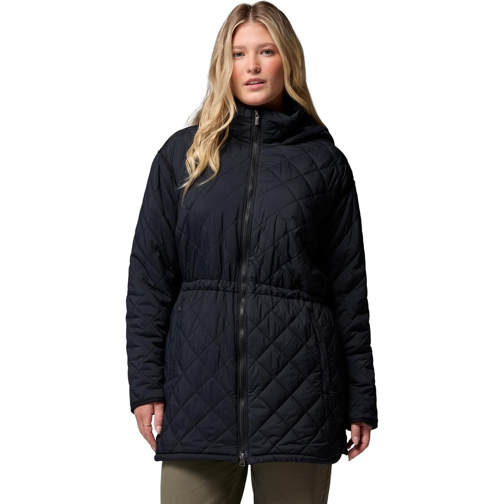 image:imageColumbia Womens Cozy Summit Lined Mid Insulated JacketBlack