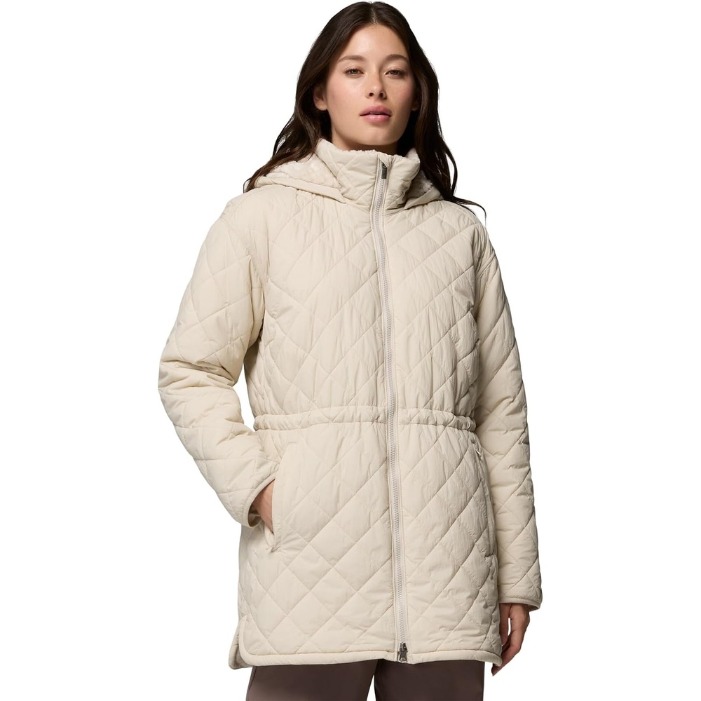 image:imageColumbia Womens Cozy Summit Lined Mid Insulated JacketDark Stone