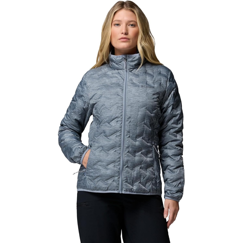 image:imageColumbia Womens Delta Ridge II Down Winter JacketTradewinds Grey Heather Print