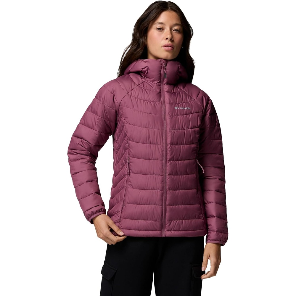 image:imageColumbia Womens Powder Lite II Hooded JacketAntique Mauve