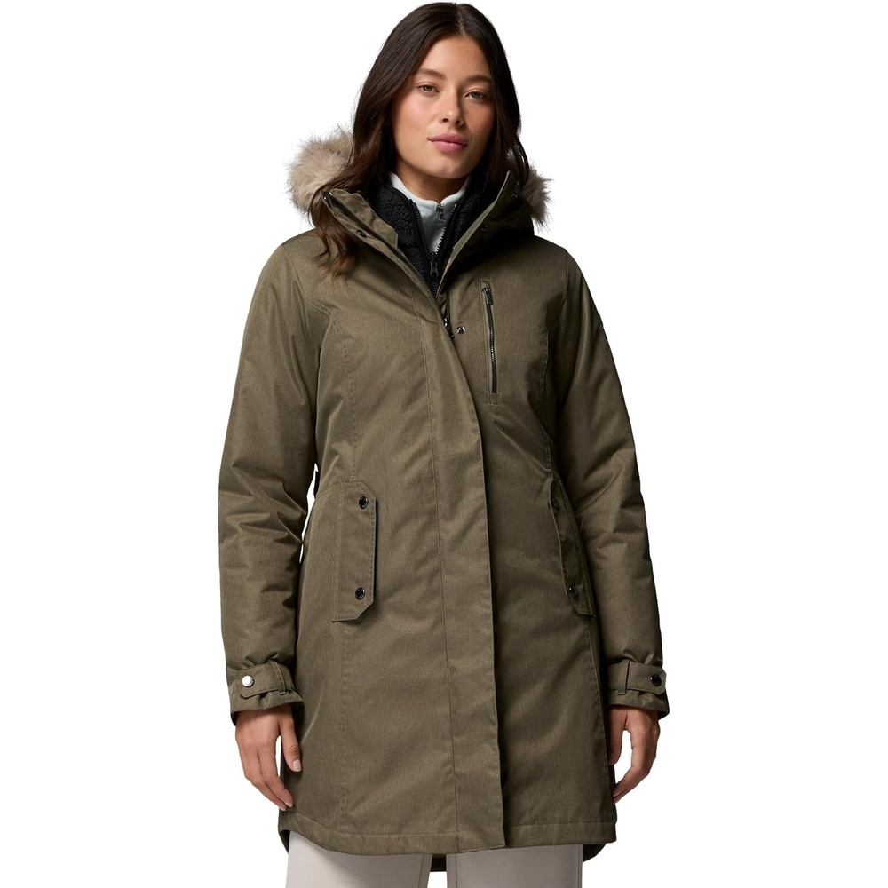 image:imageColumbia Womens Suttle Mountain Interchange JacketStone Green