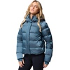 Columbia Amaze Puff Hooded Jacket(Everblue High Shine)
