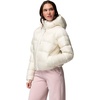 Columbia Amaze Puff Hooded Jacket(Sea Salt Pearl Shine)