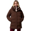 Columbia Amaze Puff Mid Hooded Jacket(Tobacco)